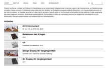 Tablet Screenshot of friedrichvonborries.de